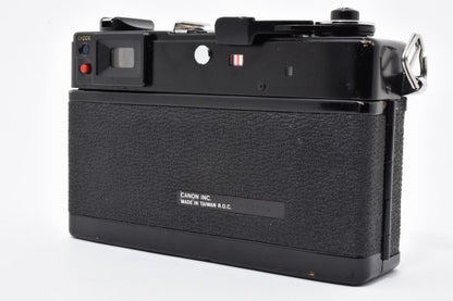 Canon Canonet QL17 G-III (Black) with 40mm f/1.7
