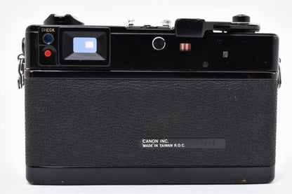 Canon Canonet QL17 G-III (Black) with 40mm f/1.7