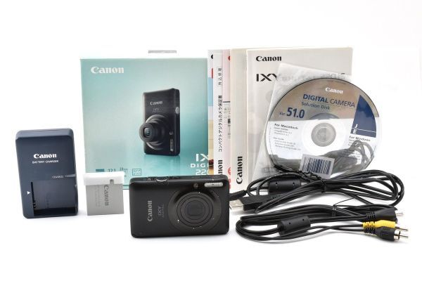 Canon IXY Digital 220IS (Black) - Filem.sg