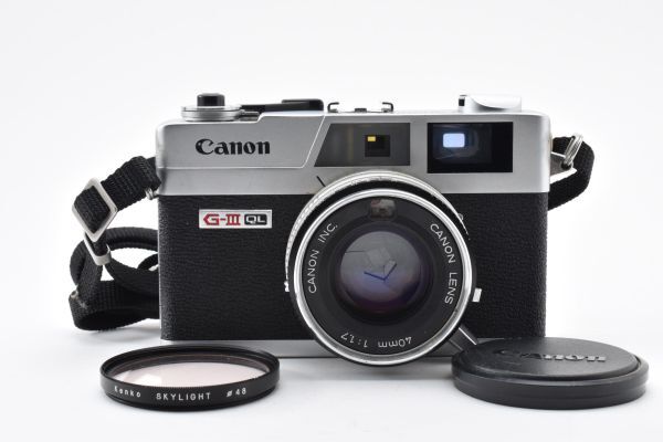 Canon Canonet QL17 G-III - Filem.sg