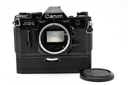 Canon AE-1 with Power Winder A (Black) - Filem.sg