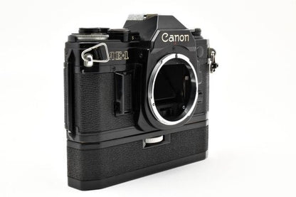 Canon AE-1 with Power Winder A (Black) - Filem.sg