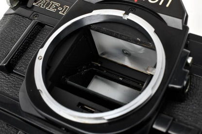 Canon AE-1 with Power Winder A (Black) - Filem.sg