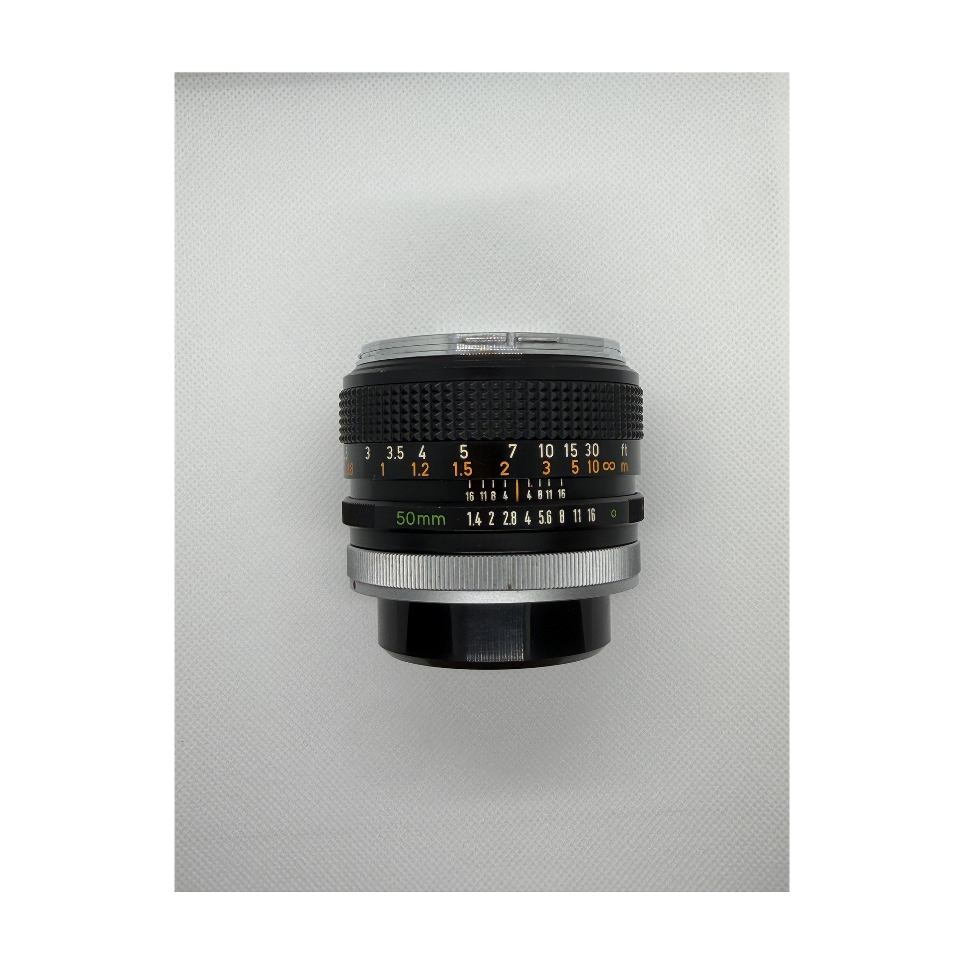 Canon FD 50mm f/1.4 (Unit A), side