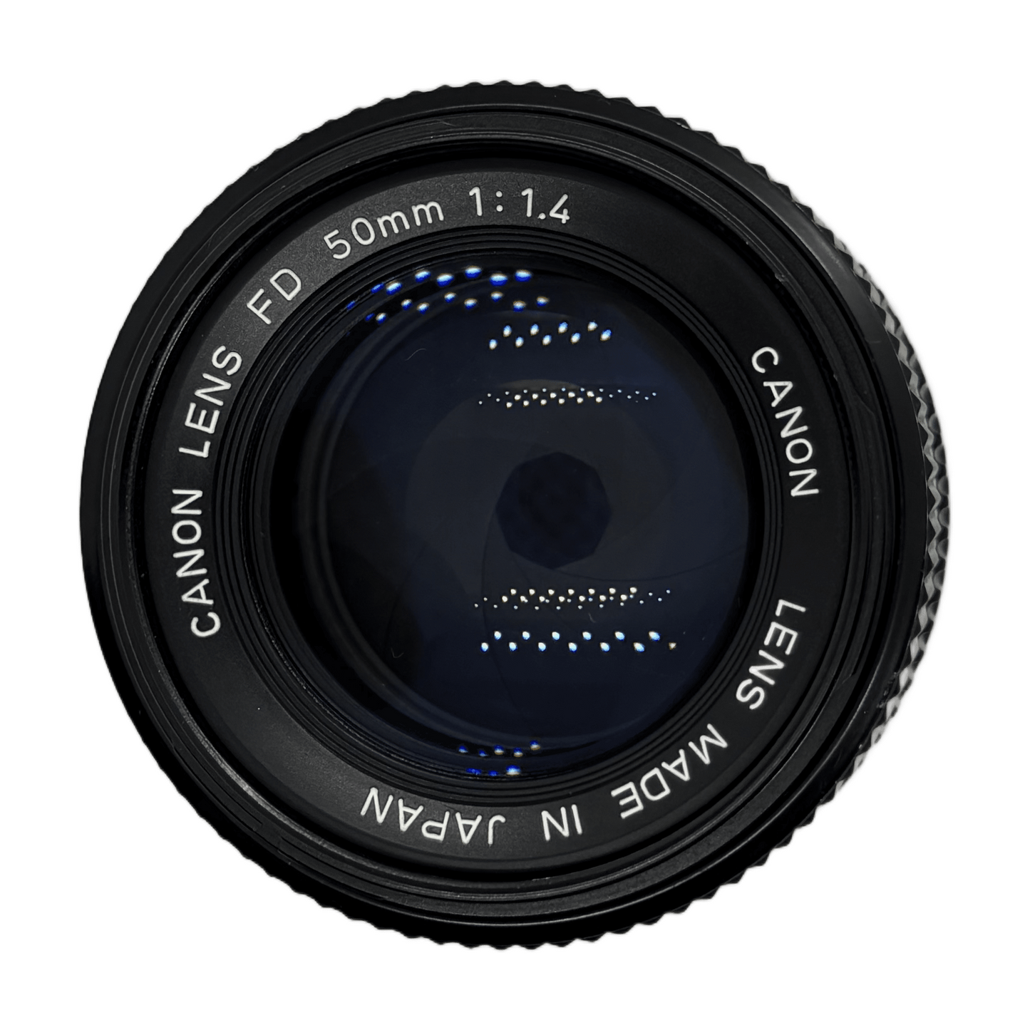 Canon FD 50mm f/1.4 (Unit B), front element
