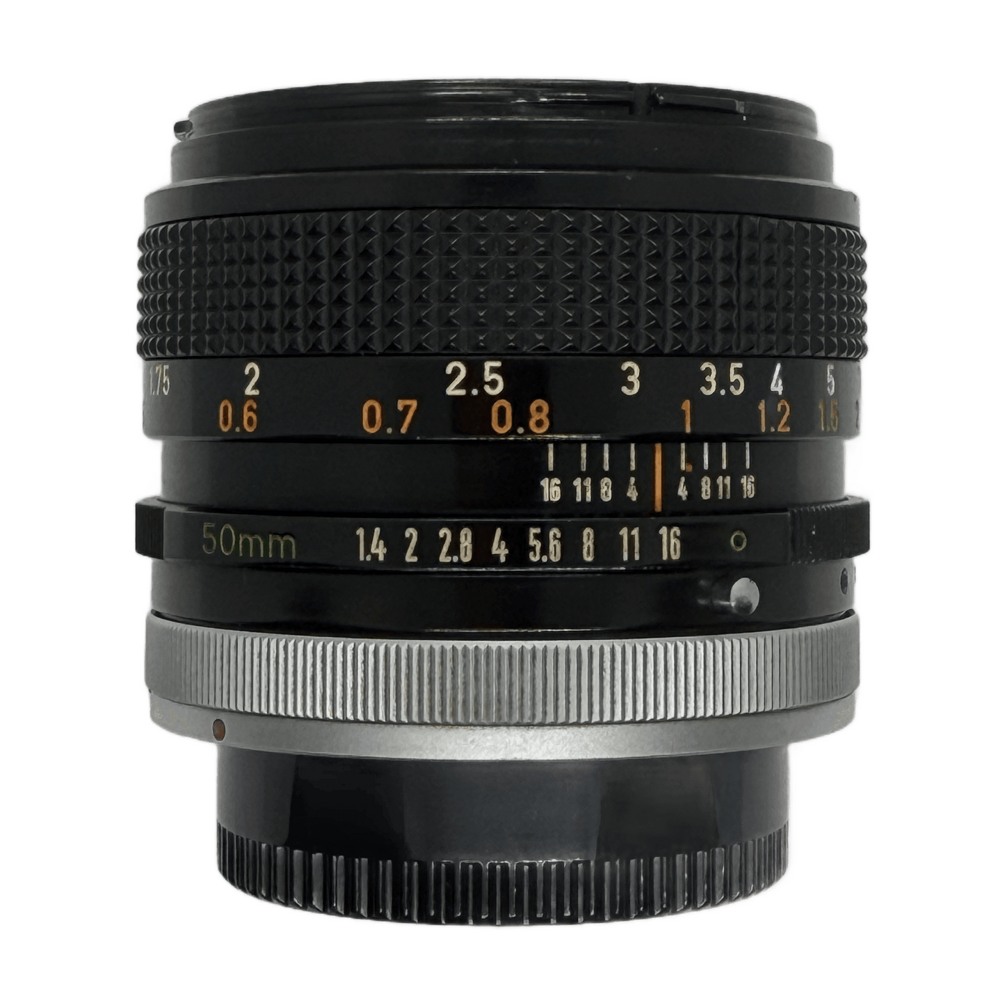 Canon FD 50mm f/1.4 S.S.C., side