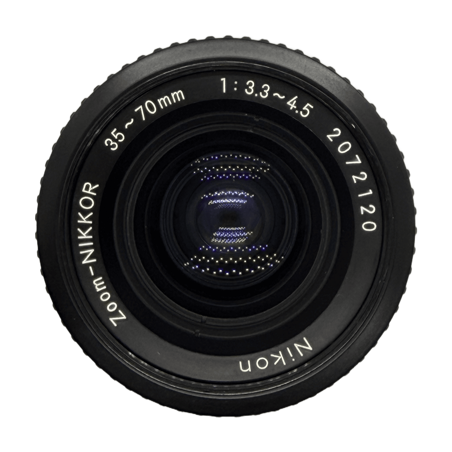 Nikon Zoom-Nikkor 35-70mm f/3.3-4.5, front element