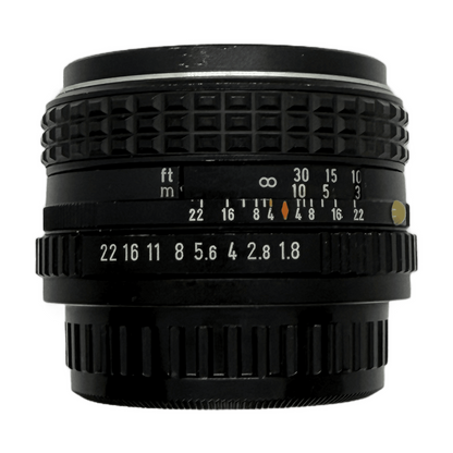 SMC Pentax 55mm f/1.8, side