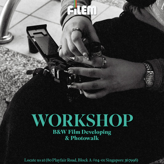 35mm B&W Film Photography Photowalk & Developing Workshop (4 hours)